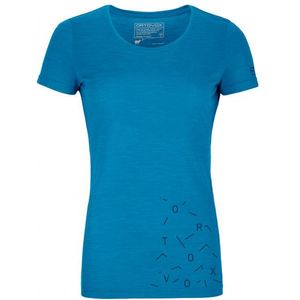 Ortovox Womens 150 Cool Lost TS Merinoshirt (Dames |blauw)