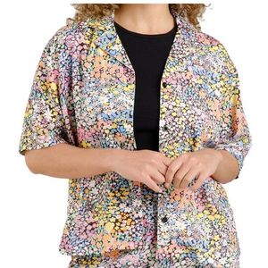 DEDICATED Womens Shirt Torup Blouse (Dames |beige)