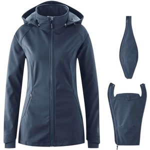 Mamalila Womens Softshell-Tragejacke Allrounder Fit Softshelljack (Dames |blauw)