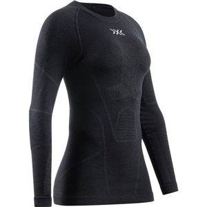 X-Bionic Womens Symbio Merino Shirt L/S Merino-ondergoed (Dames |zwart)