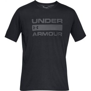 Under Armour UA Team Issue Wordmark S/S T-shirt (Heren |zwart)