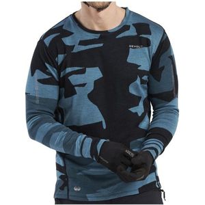 Devold Klovstien Merino Shirt Fietsshirt (Heren |blauw)