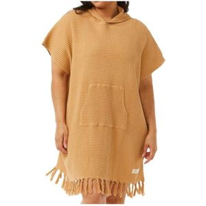 Rip Curl Womens Stonewash Hood Towel Surfponcho (Dames |oranje)