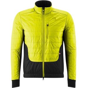 Heren - Fietsjack - Neongeel - 100% Polyester - Warm en Ademend
