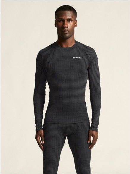 Craft Wool Extreme X 2 L/S Merino-ondergoed (Heren |wit)