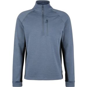Stoic MerinoWaffleFleece320 NorrdalSt Half Zip Merinotrui (Heren |grijs)