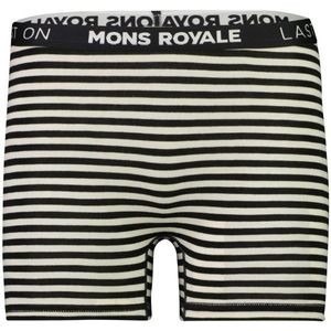 Mons Royale Womens Hannah Hot Pant Merino-ondergoed (Dames |zwart)