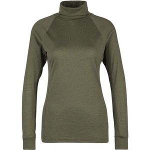 Stoic Womens Merino180 BengtSt Turtle Neck Merino-ondergoed (Dames |olijfgroen)