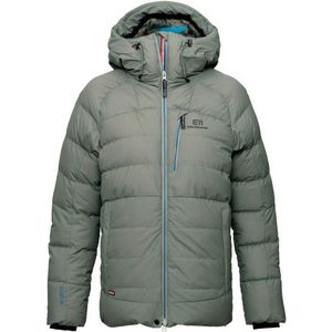 Elevenate Womens Combin Down Jacket Donsjack (Dames |grijs/olijfgroen)