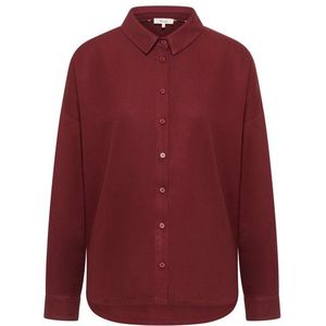 Tranquillo Womens Oversize-Bluse aus EcoVero Viskose Blouse (Dames |rood)