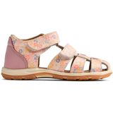 Wheat Vrije ademende sandalen voor meisjes, 9045 Multi Flowers, 21 EU
