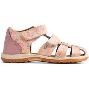 Wheat Vrije ademende sandalen voor meisjes, 9045 Multi Flowers, 21 EU