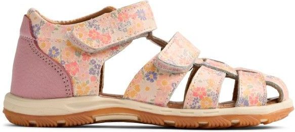 Wheat Vrije ademende sandalen voor meisjes, 9045 Multi Flowers, 21 EU