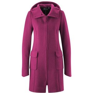 Mamalila Womens Hooded Babywearing Coat Vienna Lange jas (Dames |purper)