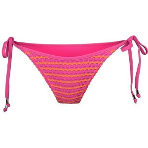Seafolly - Mesh Effect Tie Side Rio Pant - Bikinibroekje - Roze