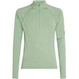 Icebreaker 300 Merinofine Polar L/S Half Zip Merino-ondergoed (Heren |groen)