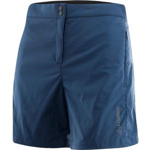 Löffler Womens Bike Shorts X-Short-E CSL Fietsbroek (Dames |blauw)