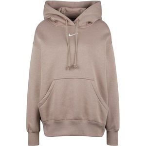 Nike Womens Sportswear Phoenix FL TR Hoodie (Dames |bruin)