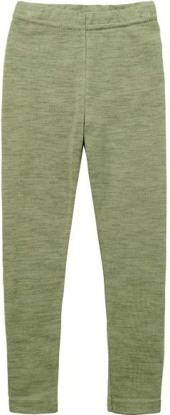 Engel - Kinder Leggings - Olijfgroen - Merinoschurwolle - Merino-ondergoed