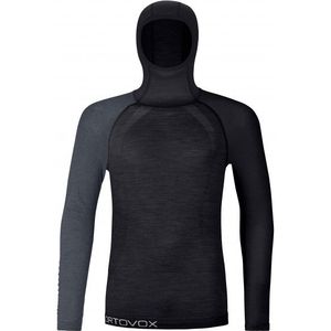 Ortovox 120 Comp Light Hoody Merino-ondergoed (Heren |zwart)