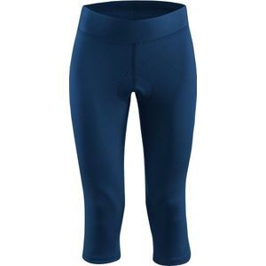 Löffler Womens 3/4 Bike Tights Basic Fietsbroek (Dames |blauw)