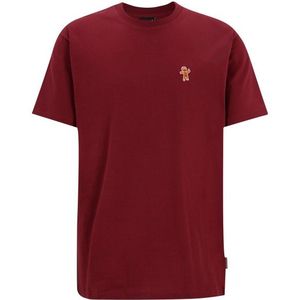 Iriedaily Cookieman Emb Tee T-shirt (Heren |rood)