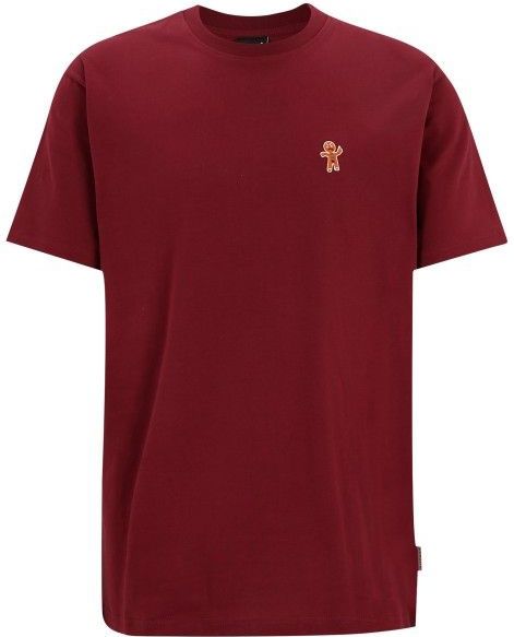 Iriedaily Cookieman Emb Tee T-shirt (Heren |rood)