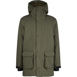 Stoic MountainWool MMXXUppsala Parka Parka (Heren |olijfgroen |waterdicht)