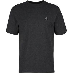 Volcom Circle Blanks Heather S/S T-shirt (Heren |zwart)