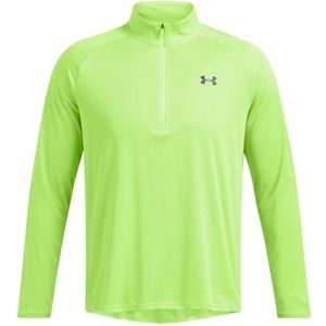 Under Armour Tech Textured 1/2 Zip Sportshirt (Heren |groen)