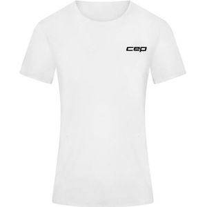 CEP Womens Pro Run Ultralight Shirt Short Sleeve Hardloopshirt (Dames |wit)