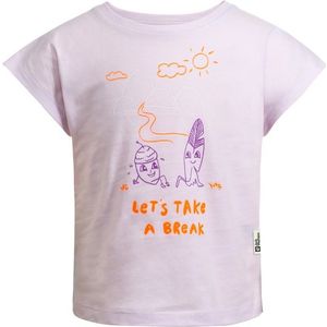 Jack Wolfskin Kids Take A Break T T-shirt (Kinderen |purper)