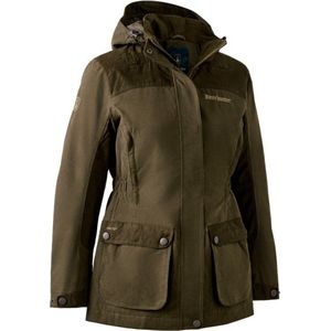 Deerhunter Womens Eagle Jacket Parka (Dames |bruin |waterdicht)