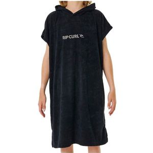 Rip Curl Kids Brand Hooded Towel Surfponcho (Kinderen |zwart)