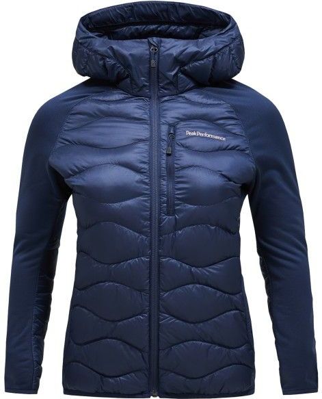Peak Performance - Helium Down Hybrid Hood - Donsjas - Blauwe Schaduw