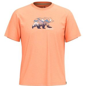 Smartwool Bear View Graphic Tee Merinoshirt (Heren |beige)