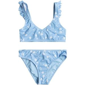 Roxy Kids Dreamer Ruffle Bralette Set Bikini (Kinderen |blauw)