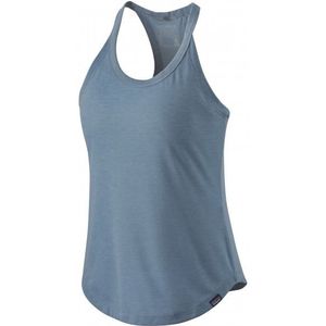 Patagonia Womens Cap Cool Trail Tank Sportshirt (Dames |grijs)