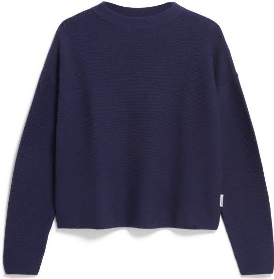 ARMEDANGELS - Merinaa Links Links - Gebreide Trui - Effen - Hoge Kraag - Lange Mouwen