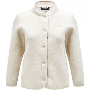 Peak Performance Womens Fleece Snap Cardigan Fleecevest (Dames |beige)