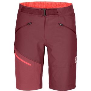 Ortovox Womens Brenta Shorts Short (Dames |rood)