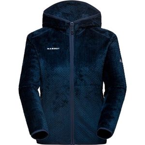 Mammut Womens Innominata Midlayer Hooded Jacket Fleecevest (Dames |blauw)