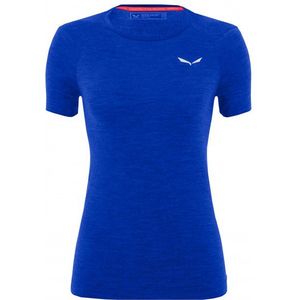 Salewa Womens Zebru Fresh AMR T-Shirt Merino-ondergoed (Dames |blauw)