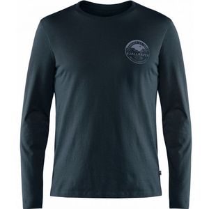 Fjällräven - Forever Nature Badge - Longsleeve T-Shirt - Blauw