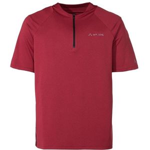 Vaude Tremalzo Q-Zip Shirt Fietsshirt (Heren |rood)