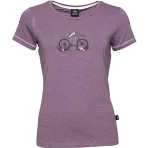 Chillaz Womens Gandia Mountainbike Flowers T-Shirt T-shirt (Dames |roze)