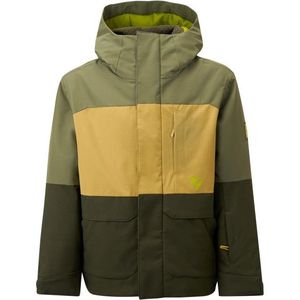 Ziener Boys Alim-Z Ski-jas (Kinderen |olijfgroen |waterdicht)