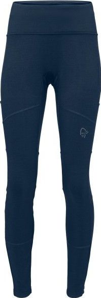 Norrona - Femund Warmwool Flex2 - Tights - Blauw - Dames
