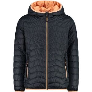 CMP Girls Jacket Fix Hood Synthetisch jack (Kinderen |zwart)