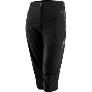 Löffler Womens 3/4 Bike Pants CSL Fietsbroek (Dames |zwart)